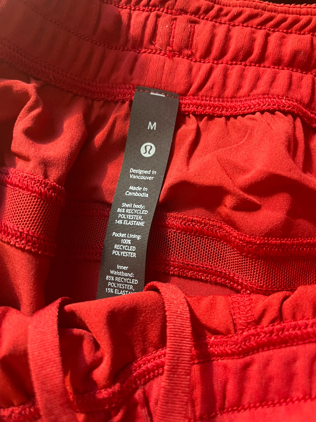 Lululemon Face Breaker Short Red Size M
