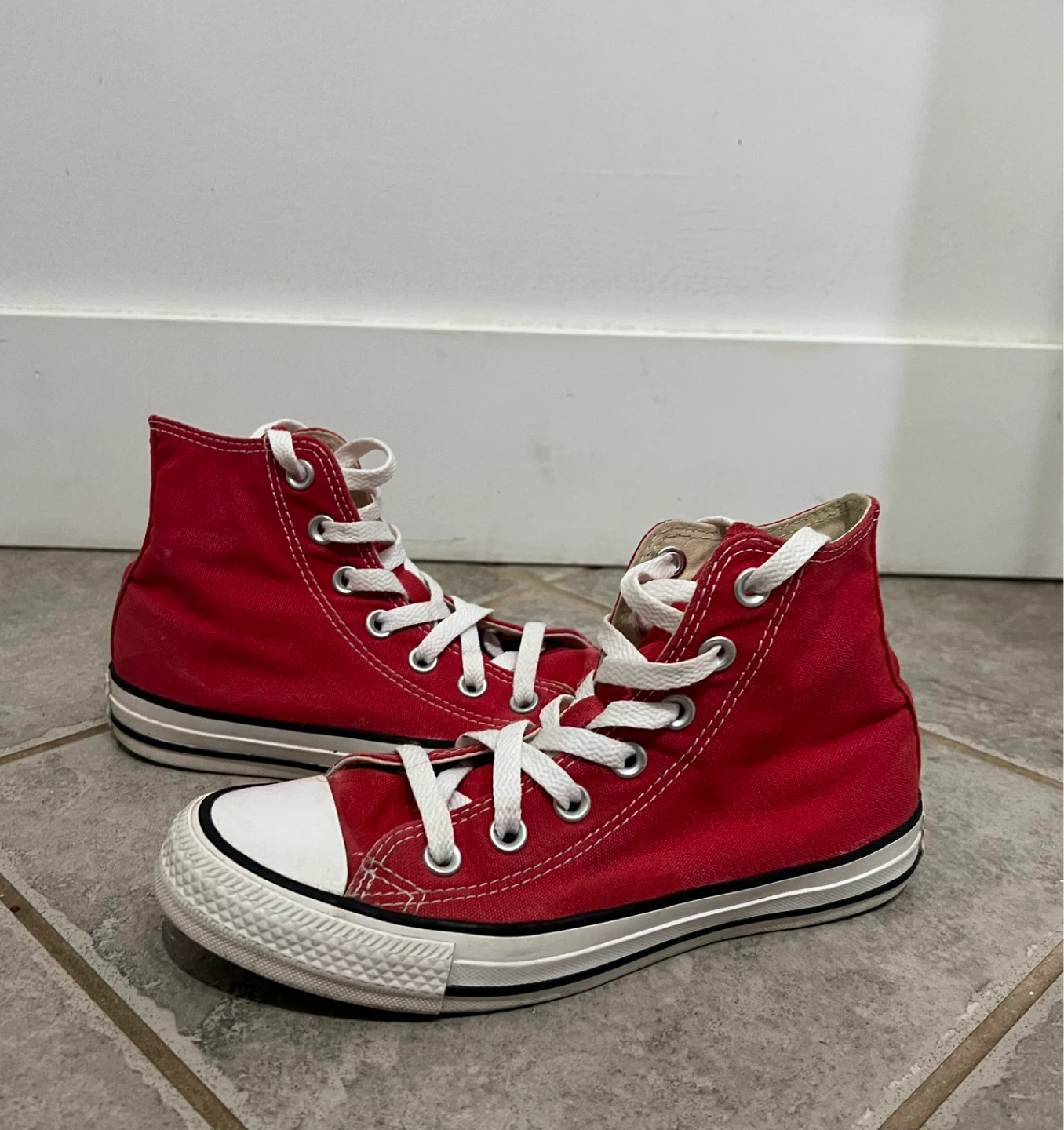 Converse Chuck Taylor All Star High Top Sneakers - Red