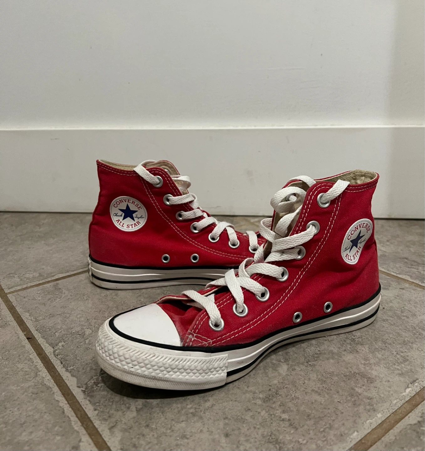 Converse Chuck Taylor All Star High Top Sneakers - Red - photo 3