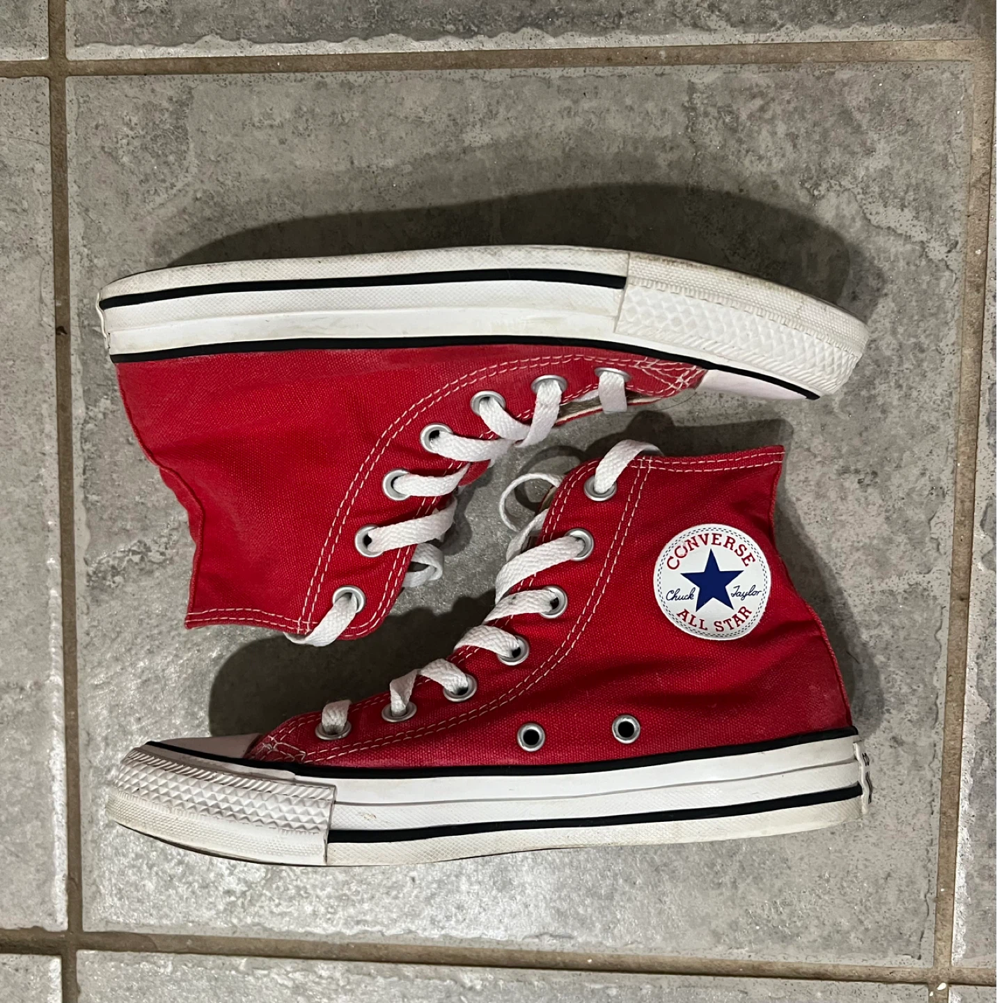 Converse Chuck Taylor All Star High Top Sneakers - Red - photo 2