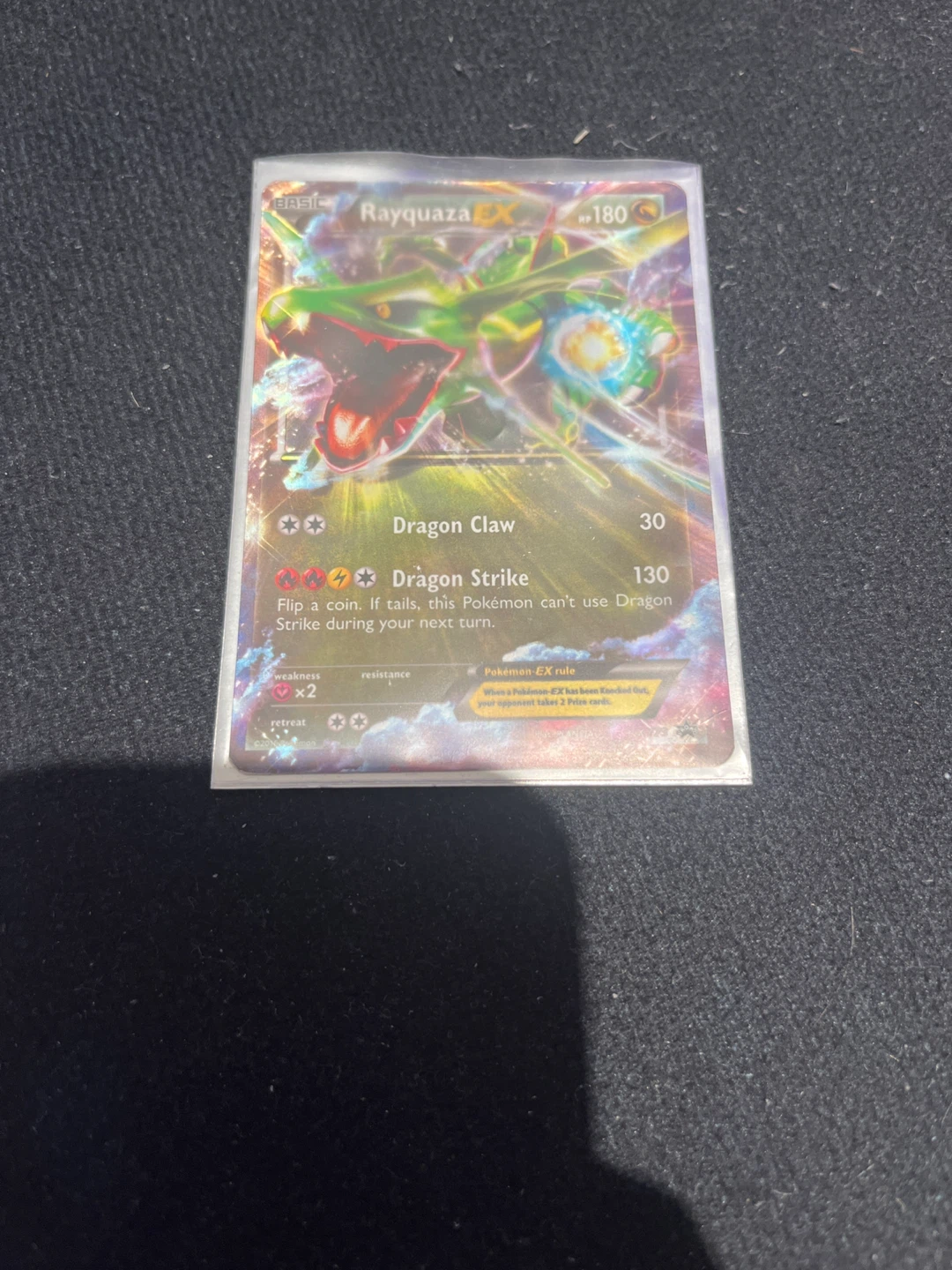 Rayquaza EX Pokémon Card