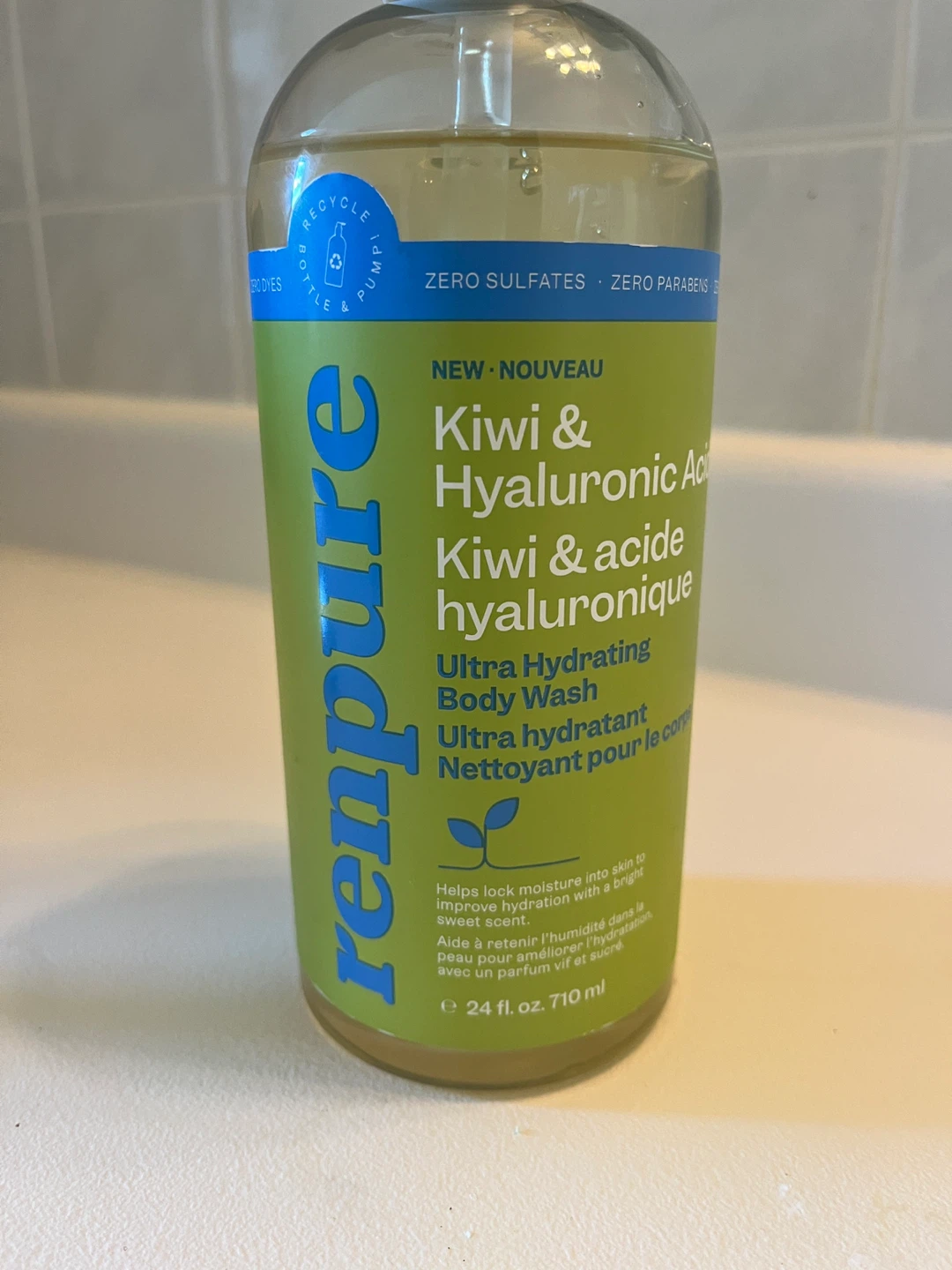 Renpure Ultra Hydrating Body Wash Kiwi & Hyaluronic Acid