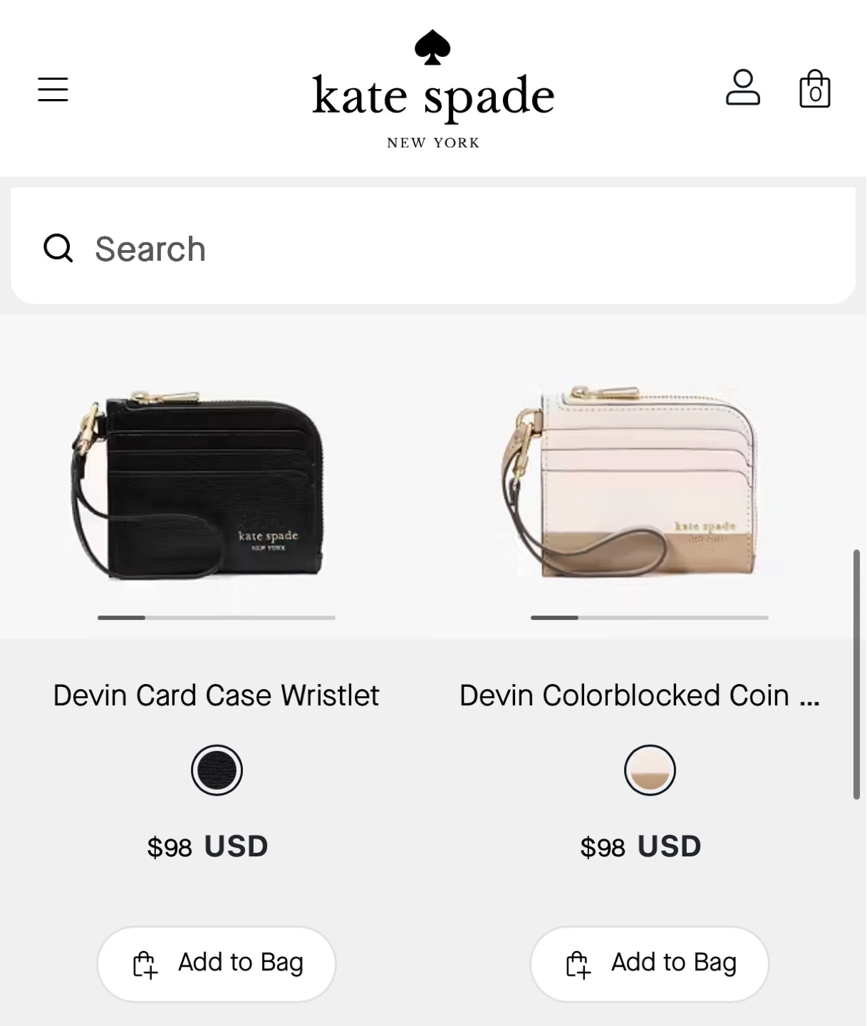 Kate Spade Leila Pebbled Leather Wristlet - photo 4