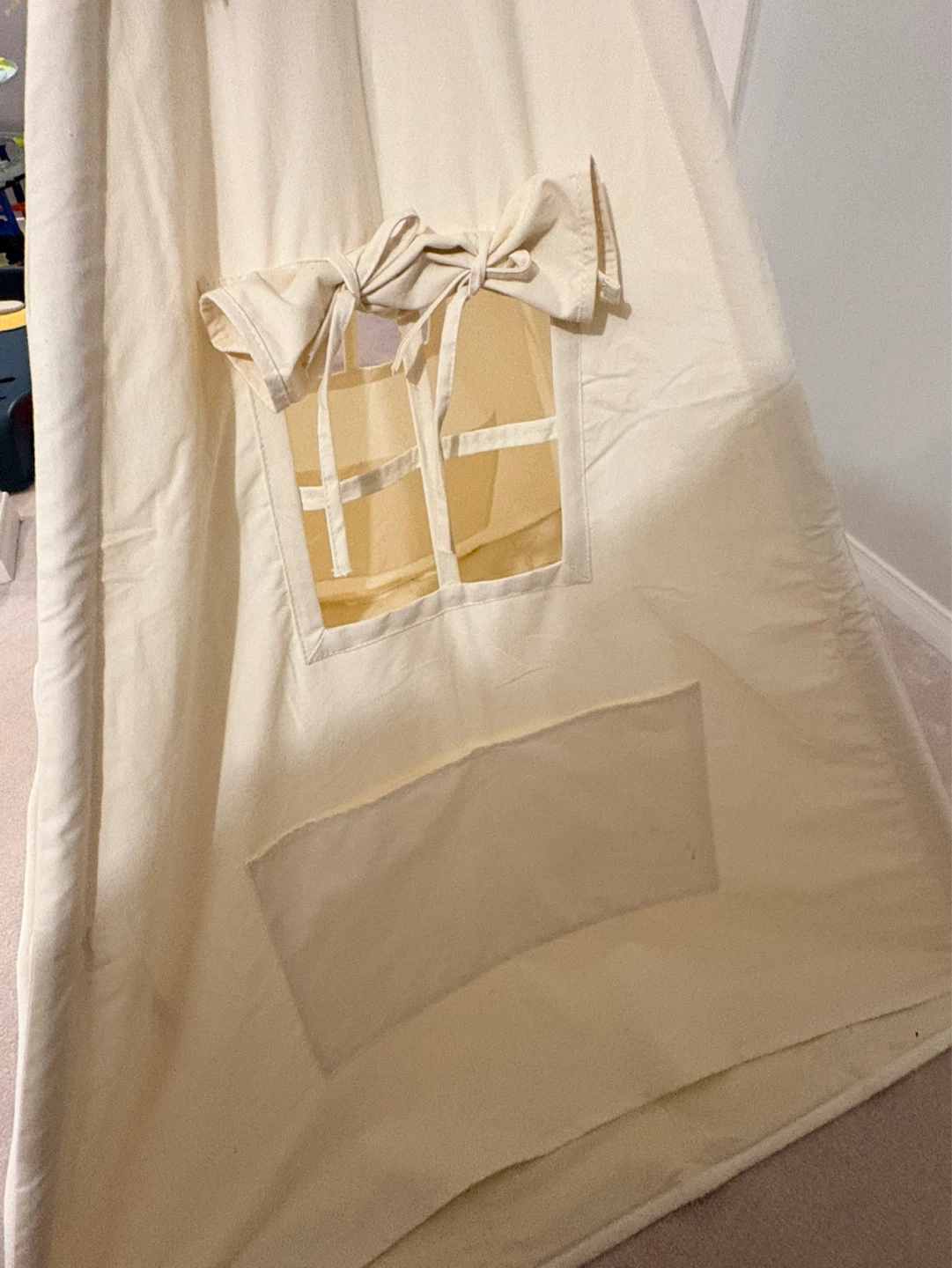 Kids Teepee Tent with Lion and Rainbow Decor - photo 3