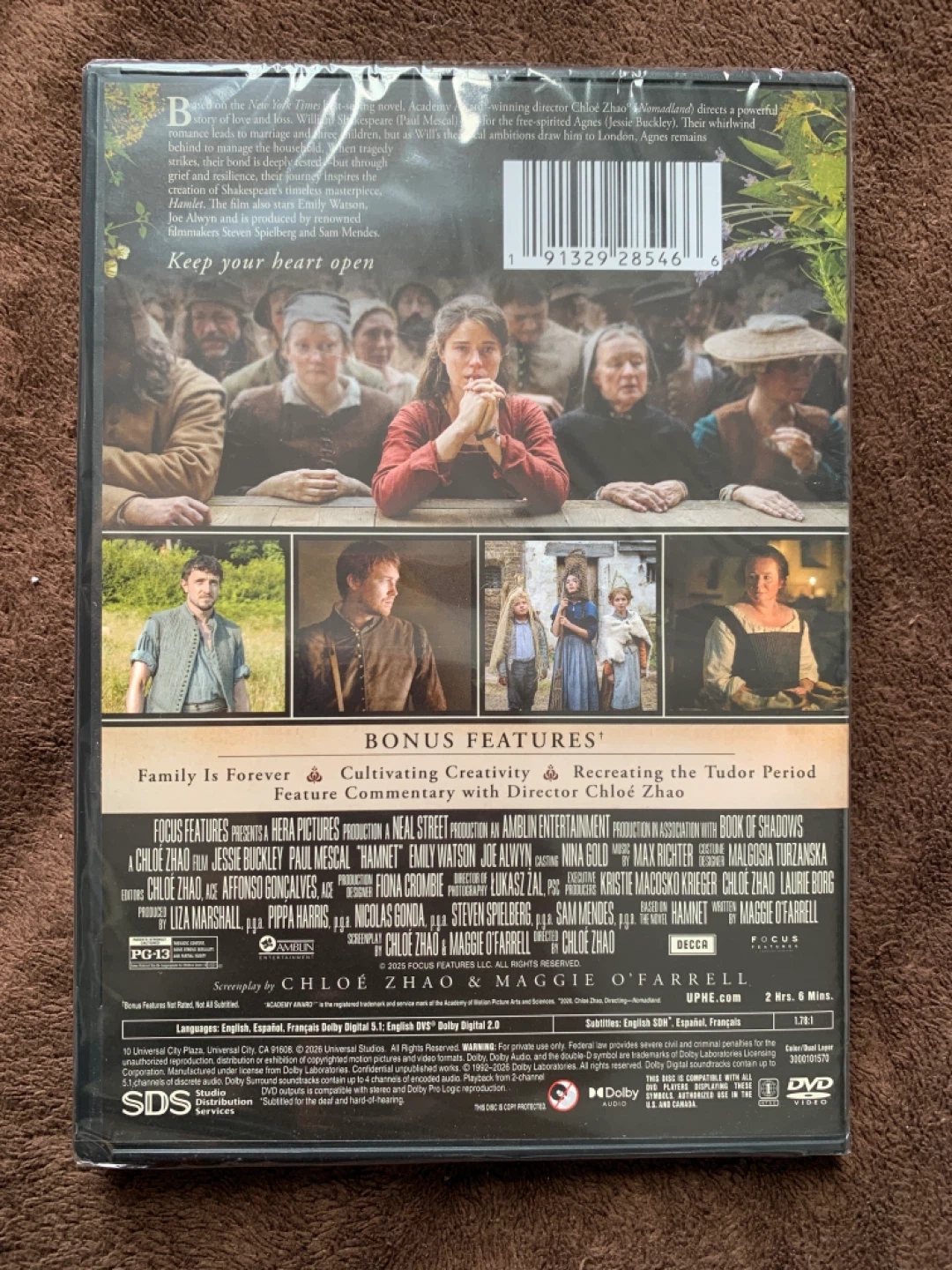 Sealed Hamnet Collectors Edition (DVD) - photo 4