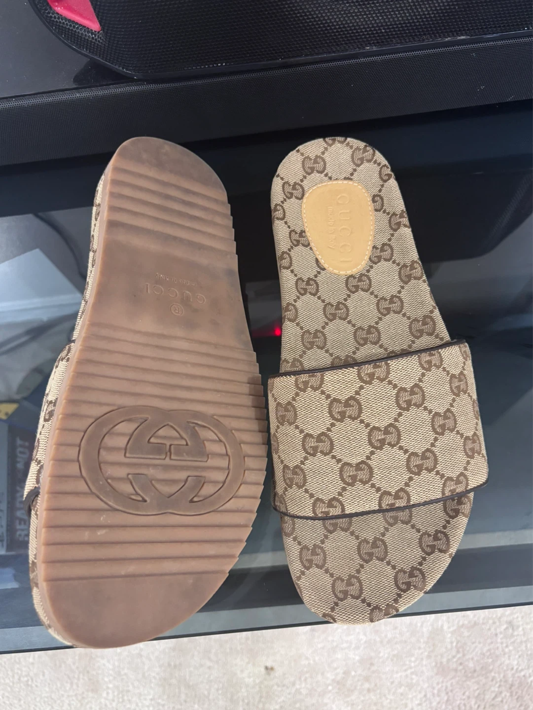 Gucci Monogram Slides - photo 5