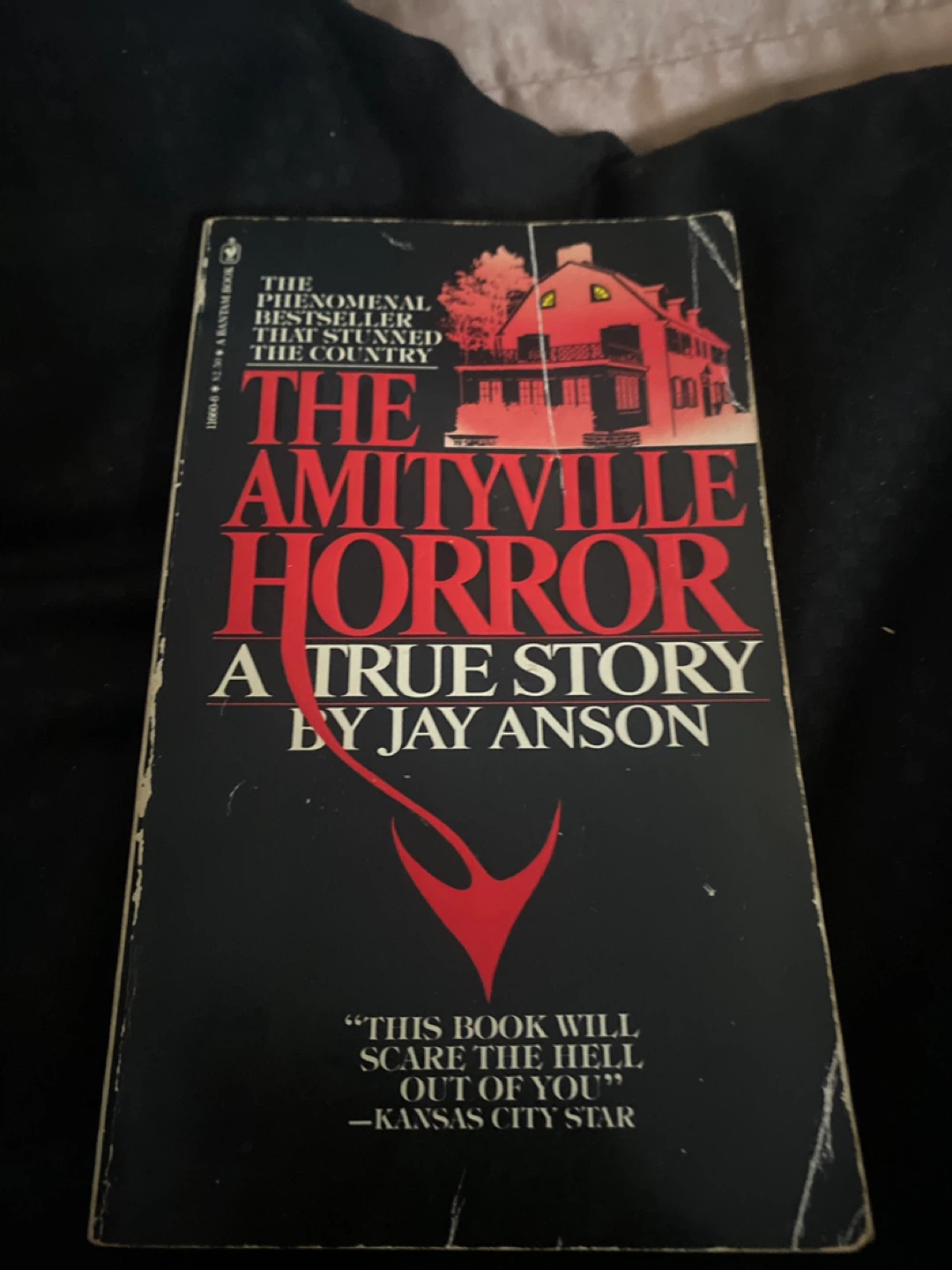 The Amityville Horror: A True Story by Jay Anson Paperback Book