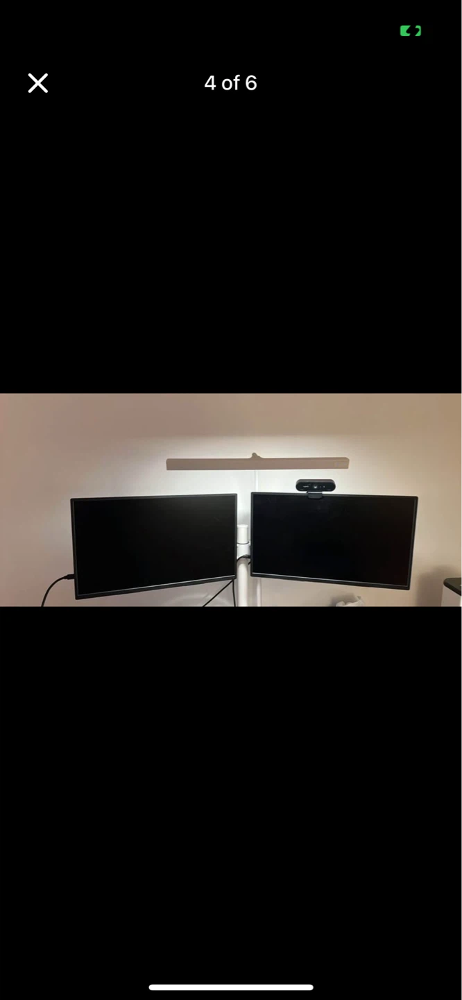 2 Portable Monitors 18.5 inch w/VESA & Stand + Mount - photo 4