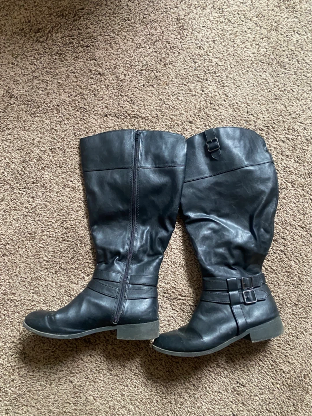 American Eagle Black Knee-High Boots Size 8.5W - photo 2