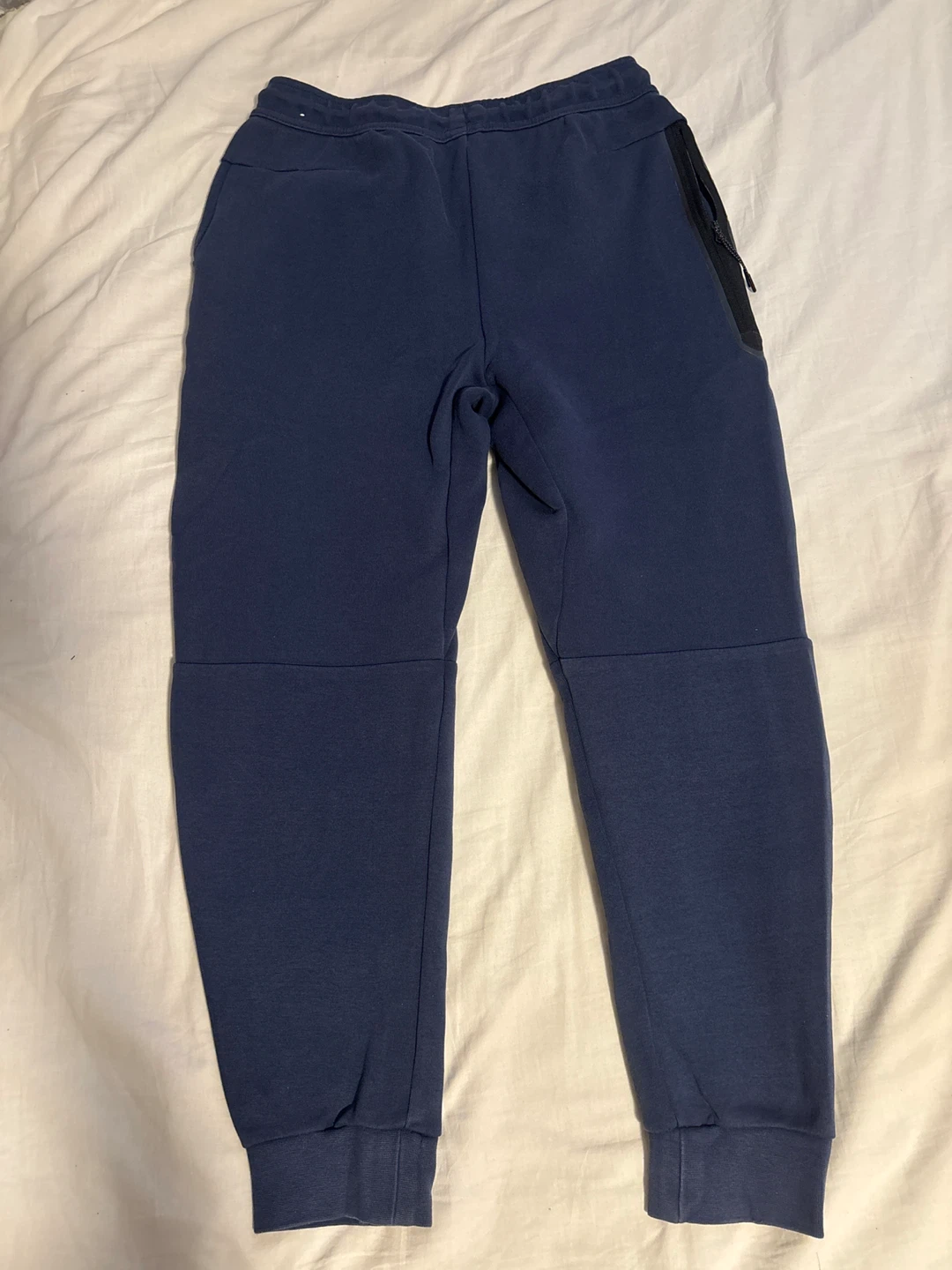 Blue Nike Tech Fleece Joggers - Size Medium - photo 3