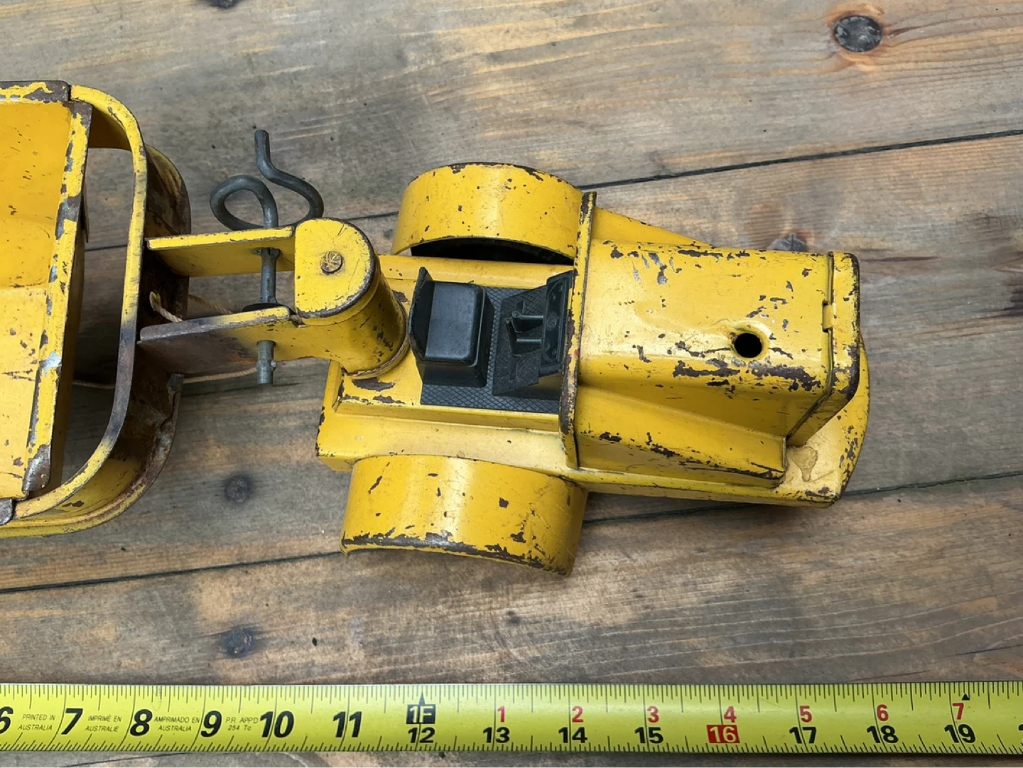 1950’s Marx Lumar Rocker Dump Pressed Steel Toy Dump Truck - photo 5