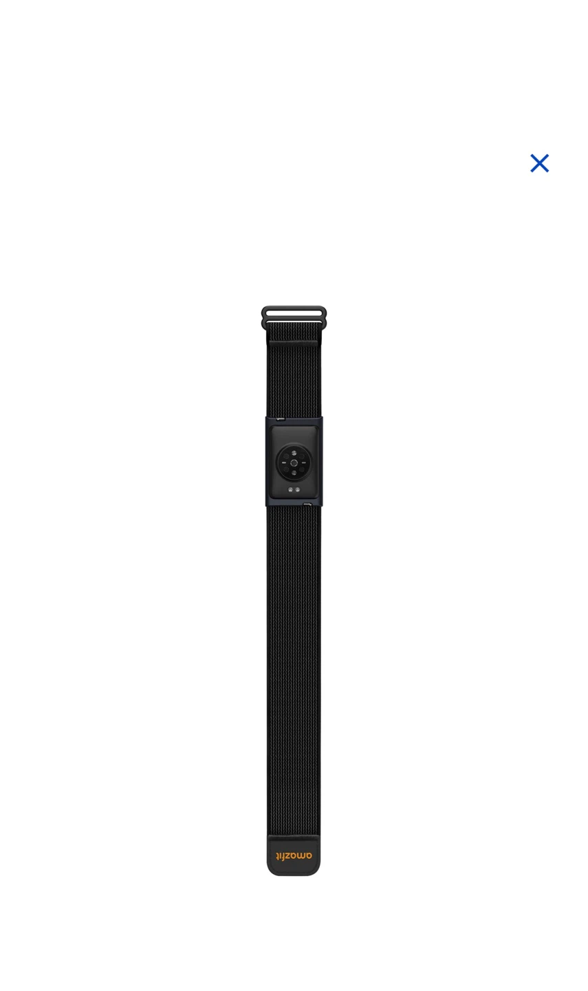 Fitness Band, Amazfit Helio Strap Activity Tracker - Black - photo 3