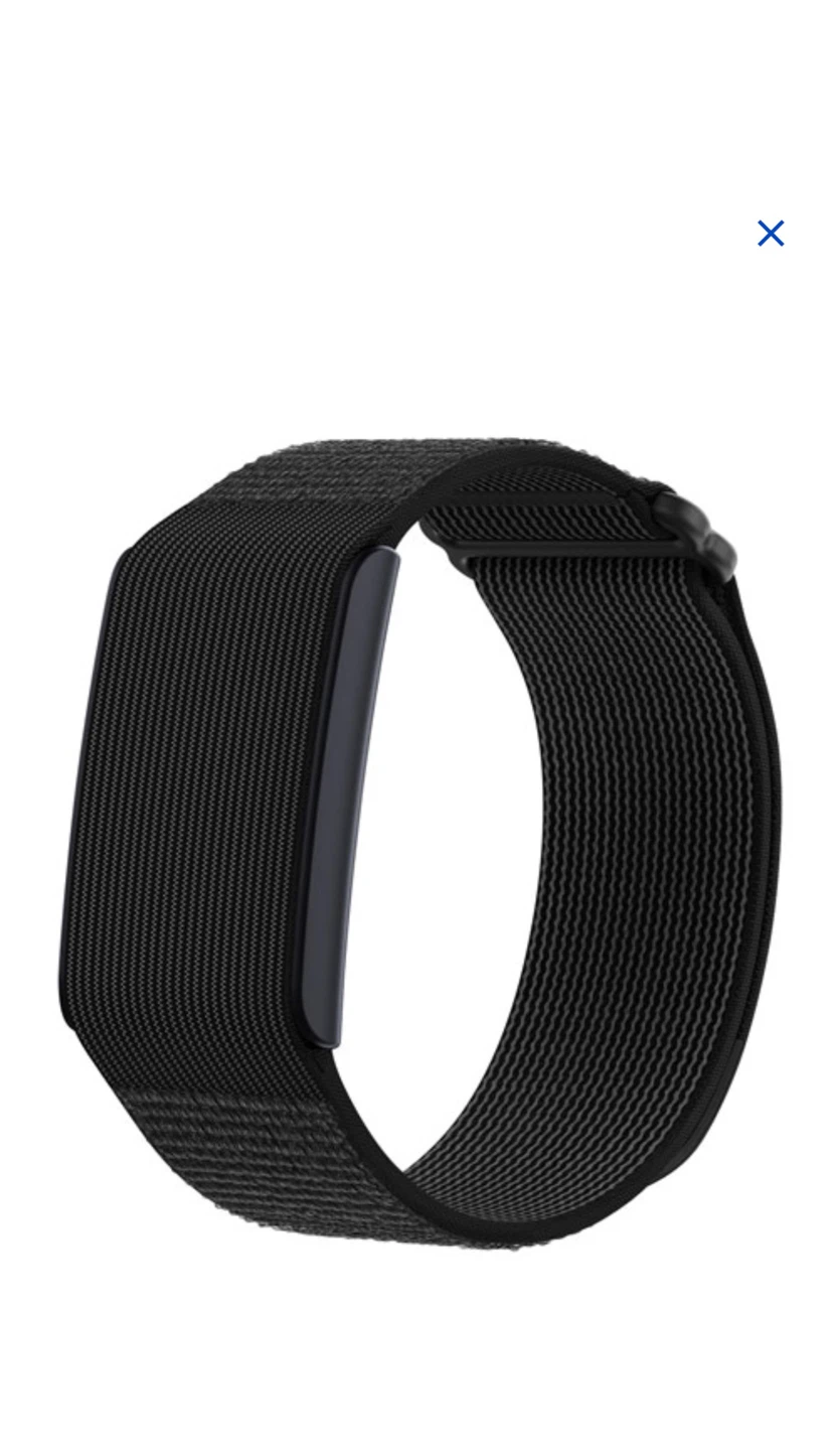 Fitness Band, Amazfit Helio Strap Activity Tracker - Black