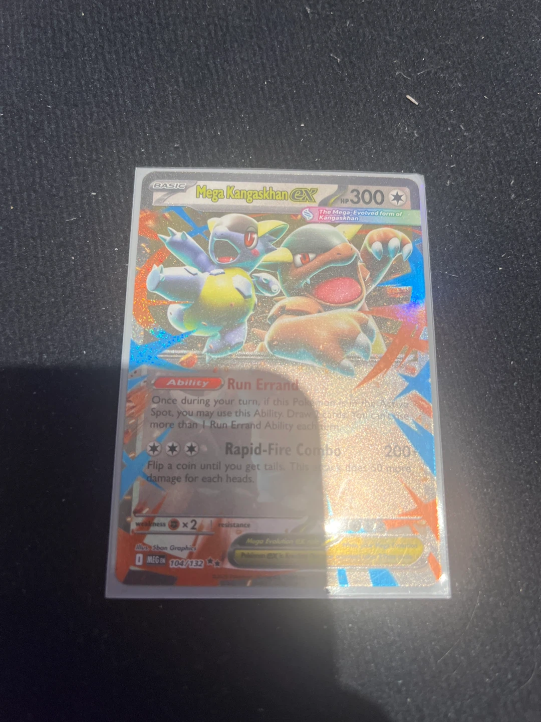 Pokemon Mega Kangaskhan EX Card
