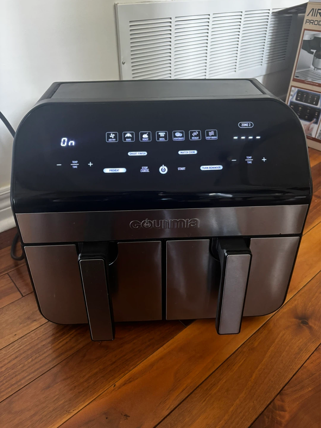 Gourmia Dual Basket Air Fryer