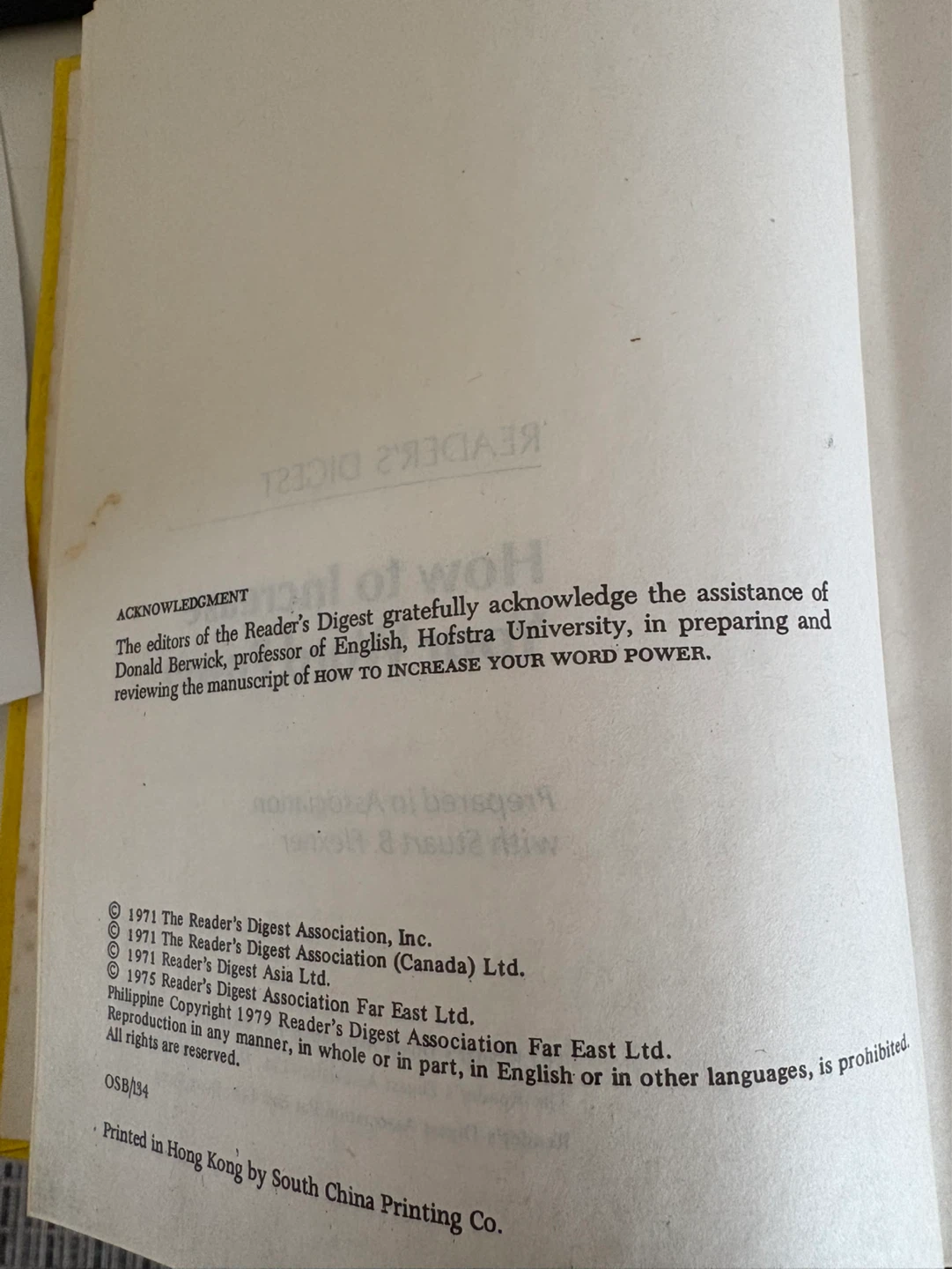 Reader's Digest How to Increase Your Word Power Book - photo 5