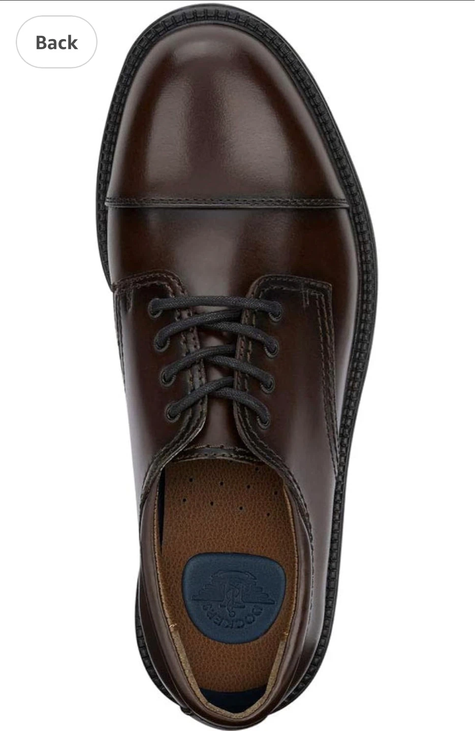 Dockers Brown Cap Toe Oxford Shoes - photo 2