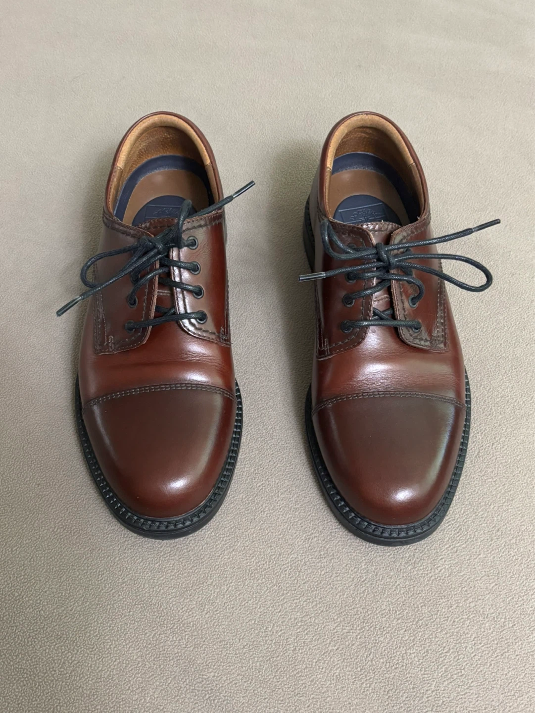 Dockers Brown Cap Toe Oxford Shoes - photo 3