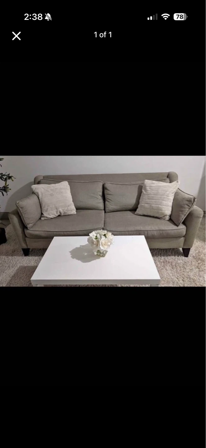 Grey Sofa