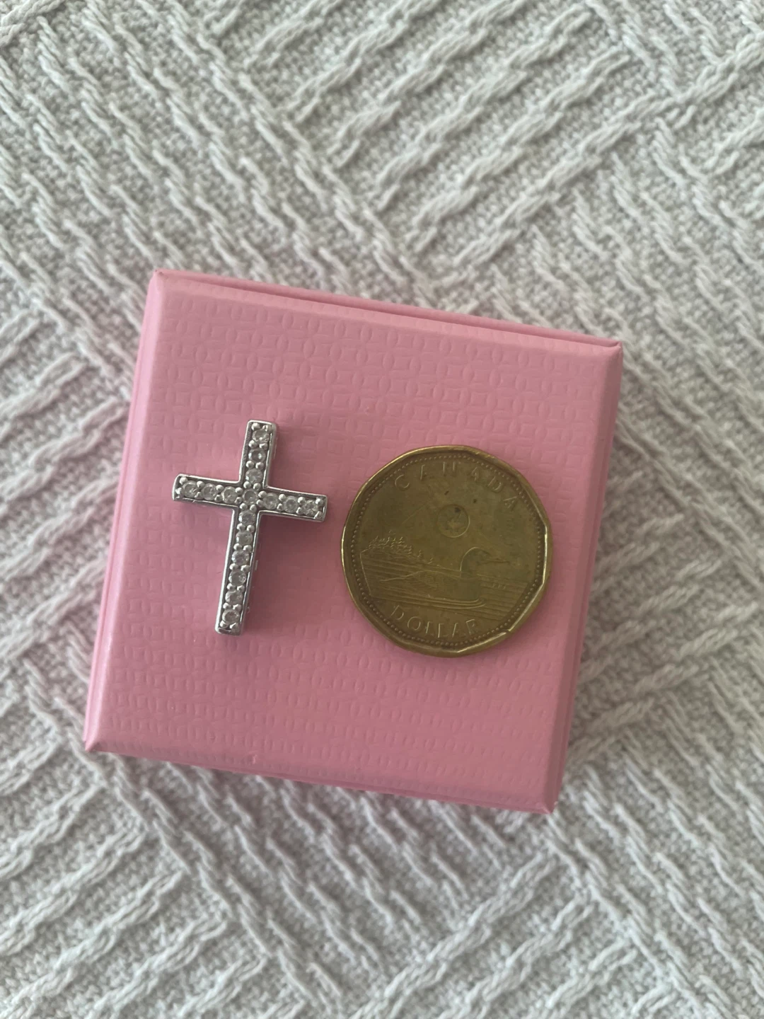 Sterling Silver Rhinestone Cross Pendant - photo 5