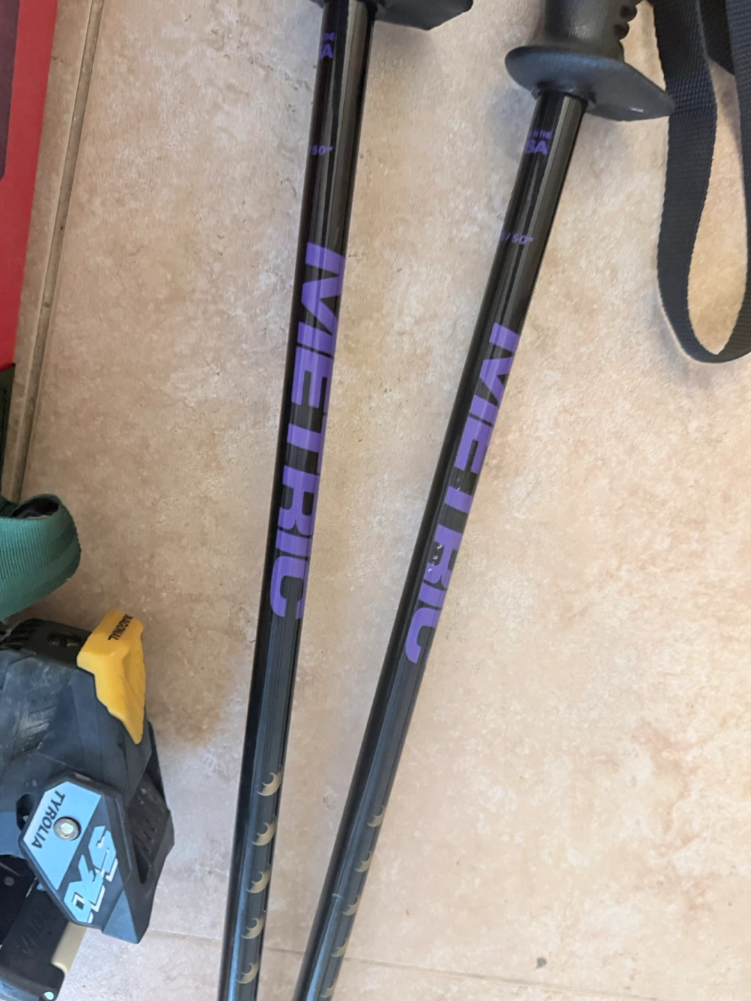Tyrolia S70 Ski Bindings with Metric Ski Poles - photo 3