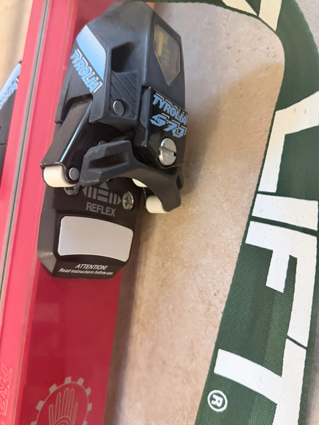 Tyrolia S70 Ski Bindings with Metric Ski Poles - photo 4