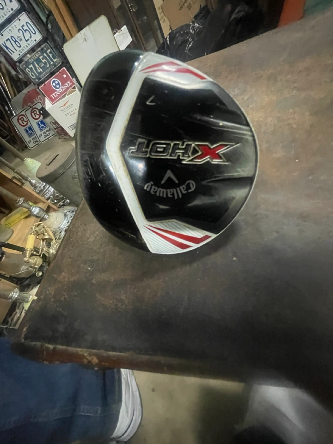 Callaway X Hot #7 flex metal driver