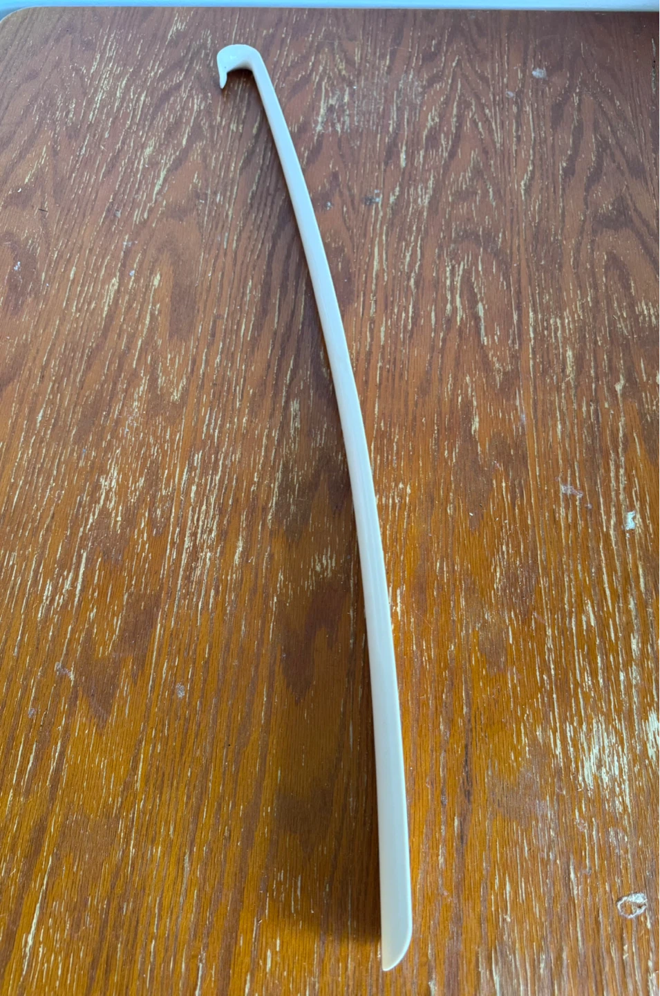 Beige Plastic Shoe Horn - photo 3