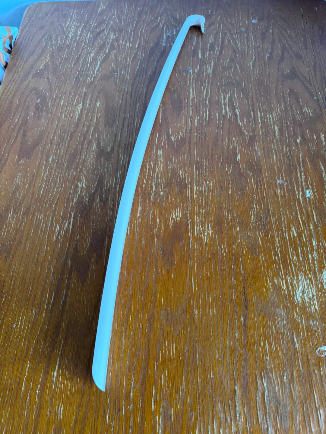 Beige Plastic Shoe Horn - photo 2