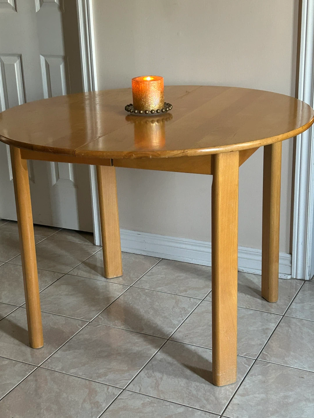Wooden Extendable Dining Table - photo 5