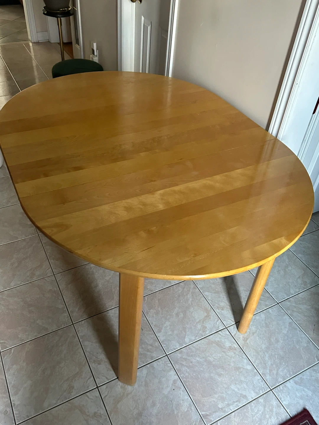 Wooden Extendable Dining Table - photo 3