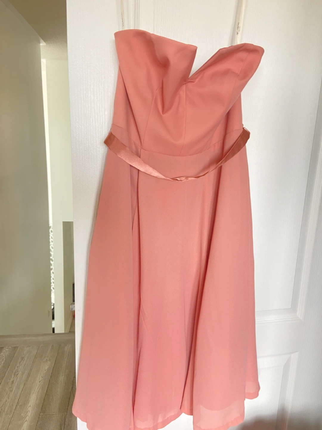 Galina Signature Pink Strapless Dress - Size 8 - photo 3
