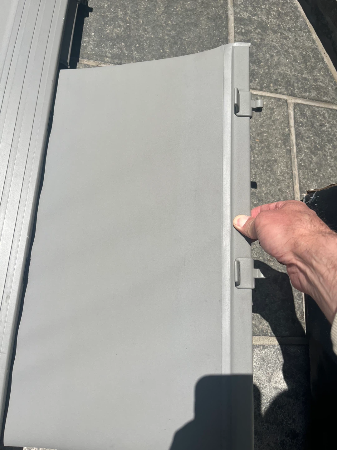 Grey Cargo Cover Trunk Shade NISSAN X TRAIL - photo 3