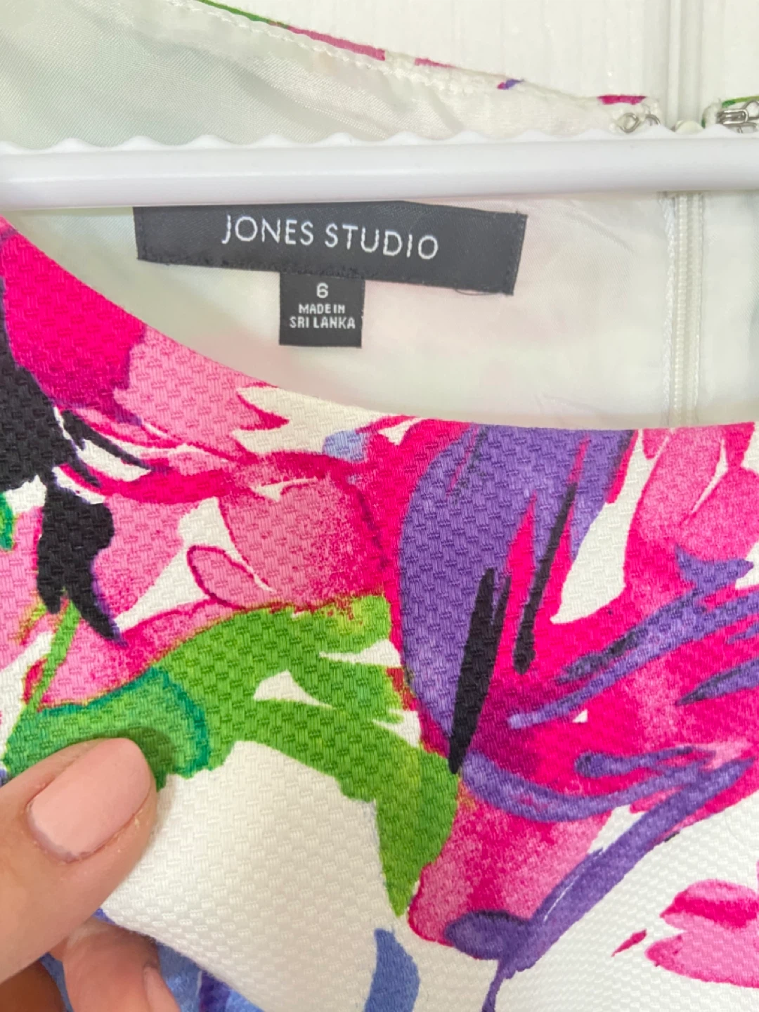 Jones Studio Floral Print Dress Size 6 - photo 2