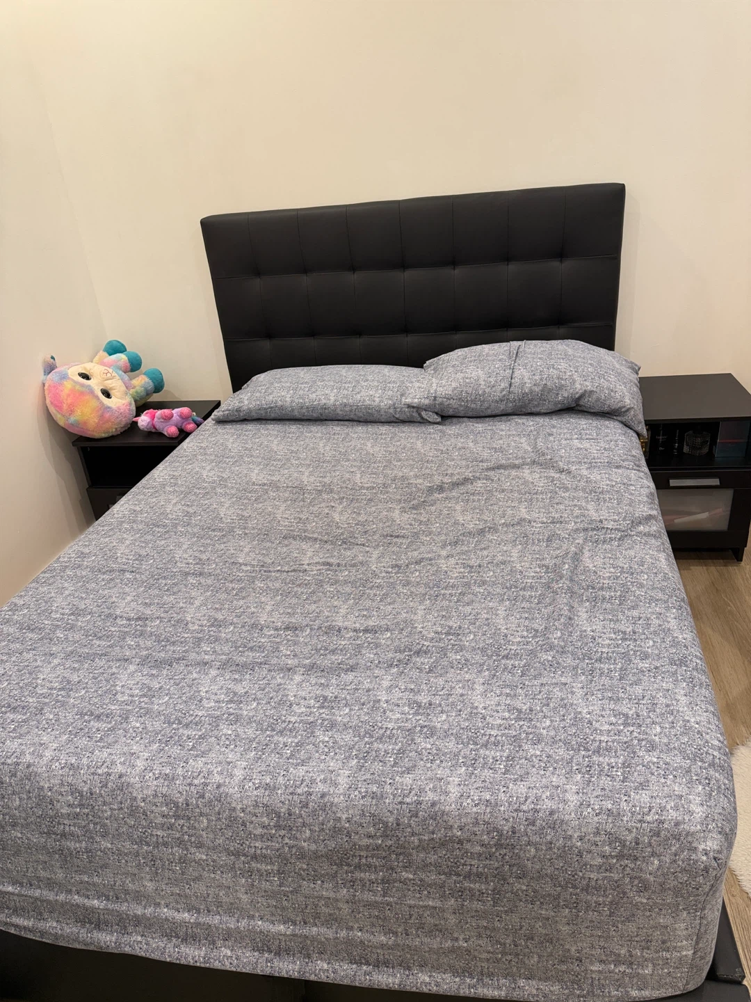 double full size Bed Frame with Storage - photo 2