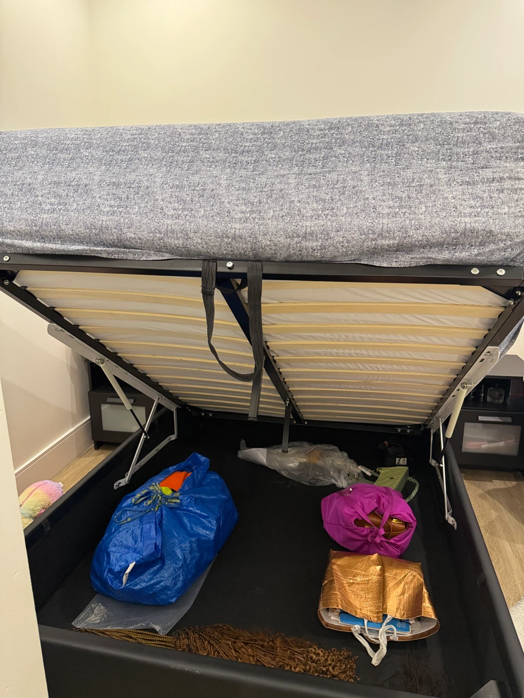 double full size Bed Frame with Storage