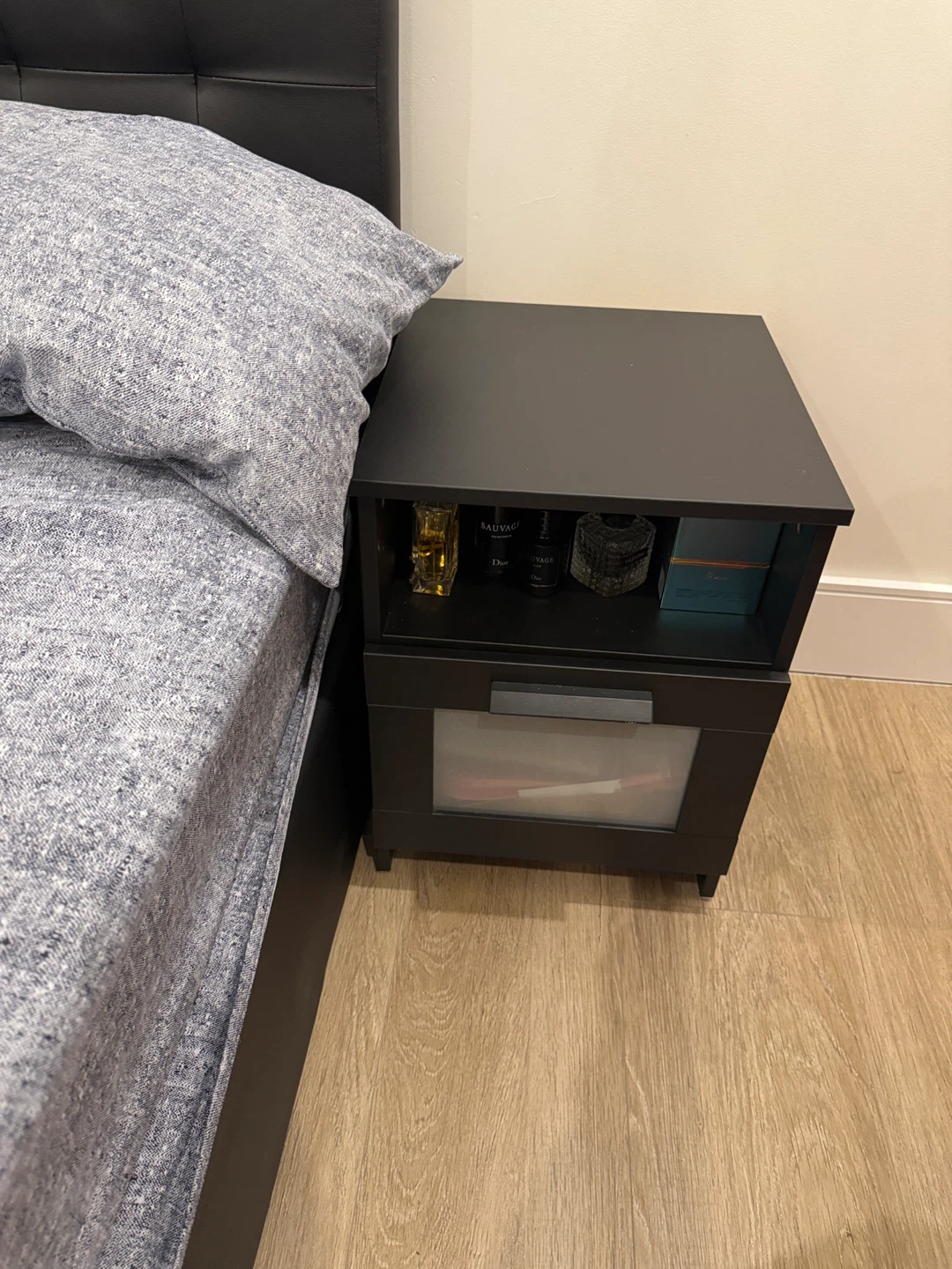 double full size Bed Frame with Storage - photo 4