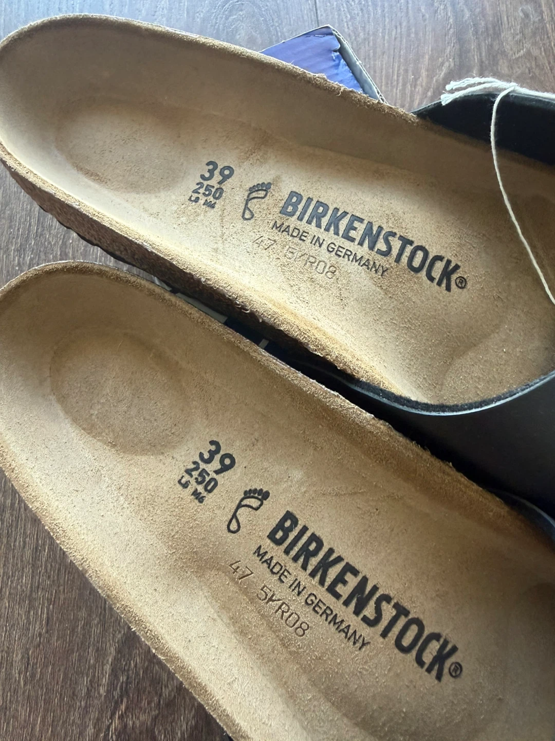 Birkenstock Madrid BS Black Sandals Size 39 US 8 - photo 3