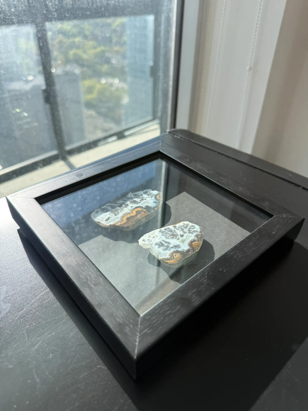 Framed Agate Slices (Set of 2) - photo 3