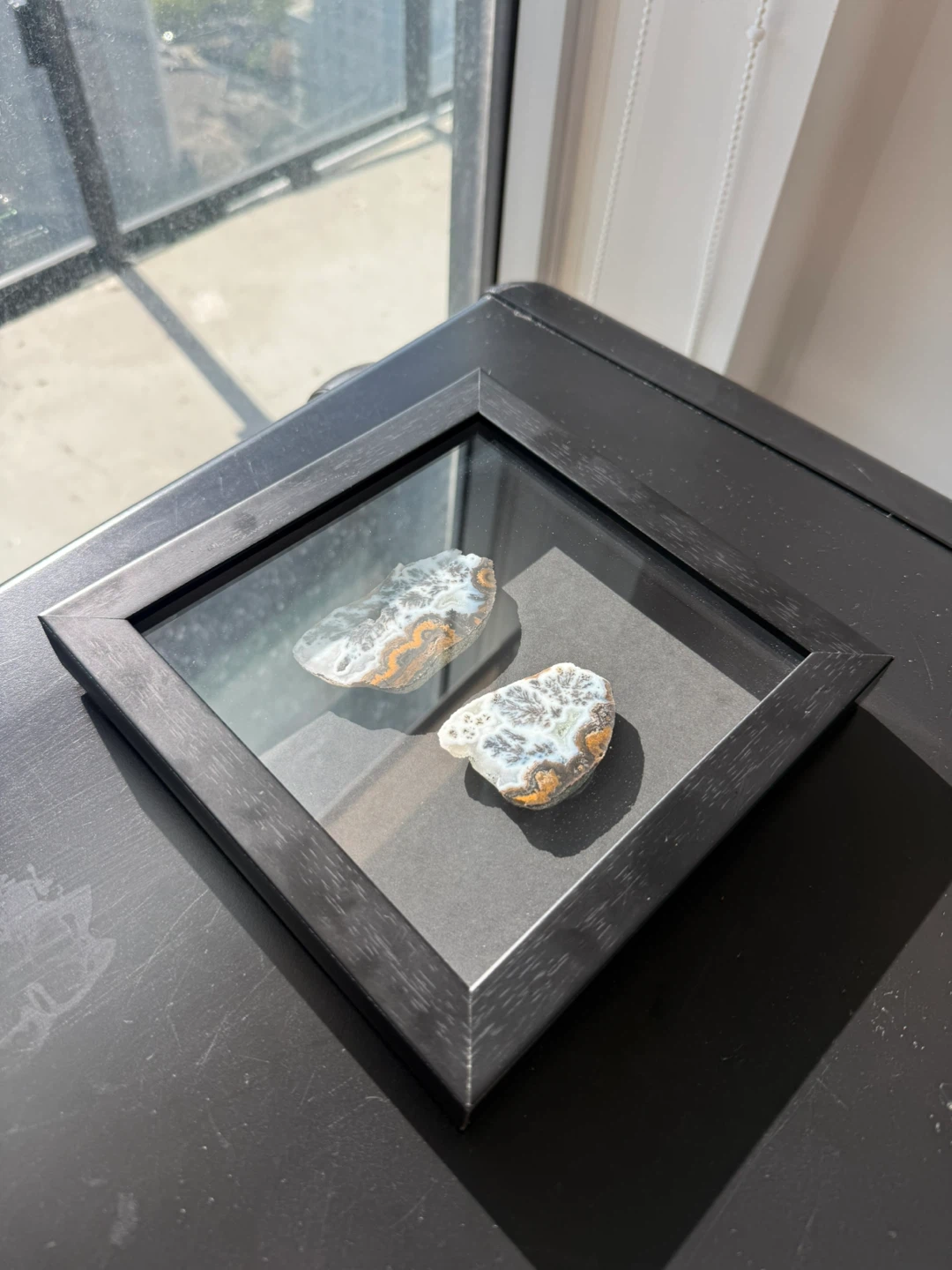 Framed Agate Slices (Set of 2) - photo 4