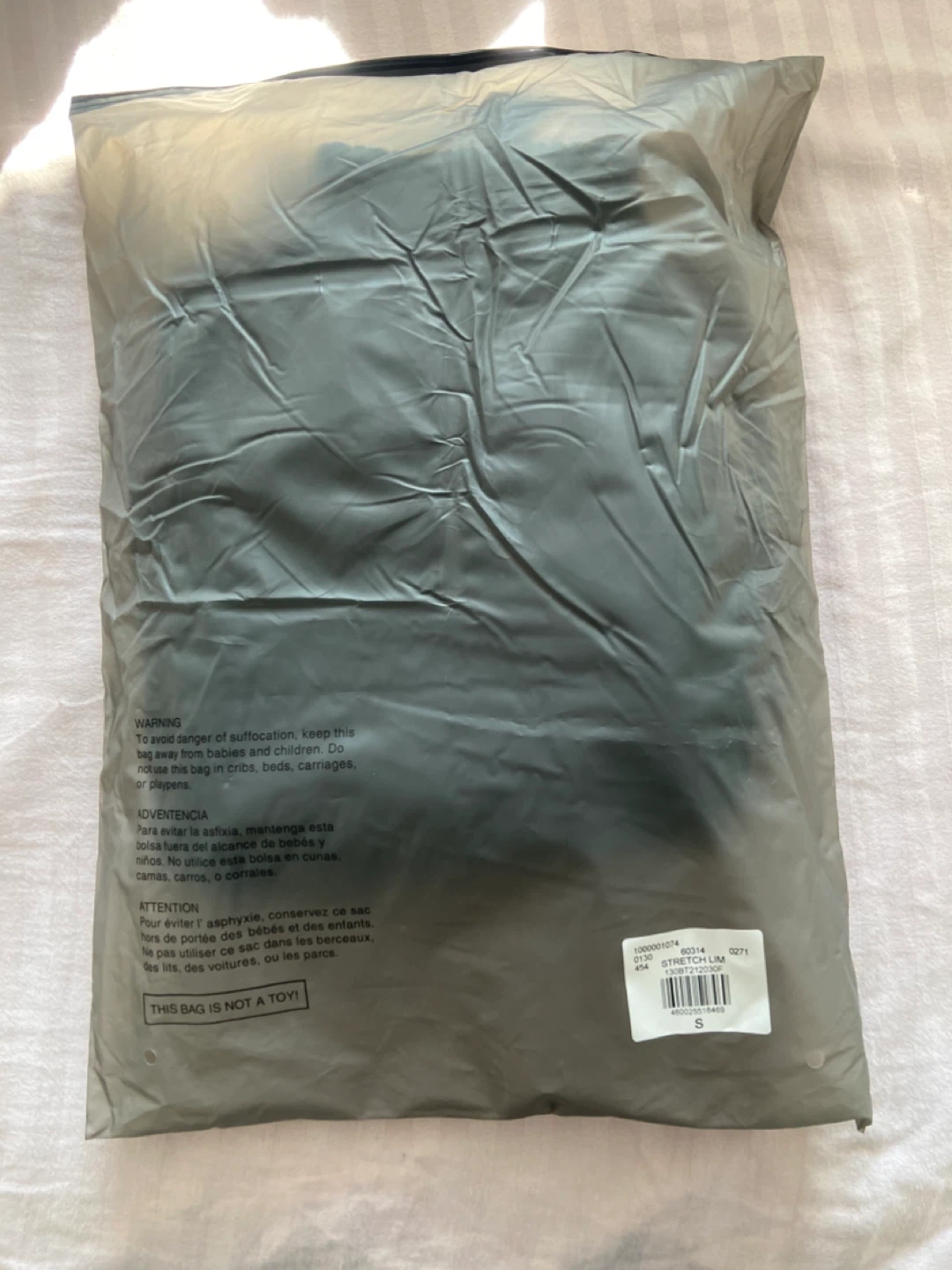 Black Essentials Fear of God S22 Pants - Size Small - photo 4
