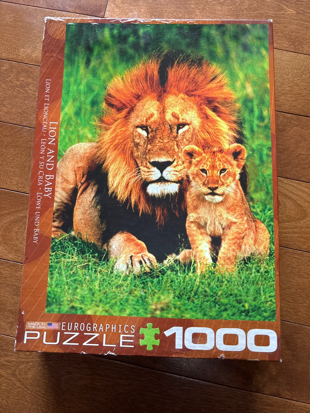 Eurographics Lion and Baby 1000 Piece Puzzle