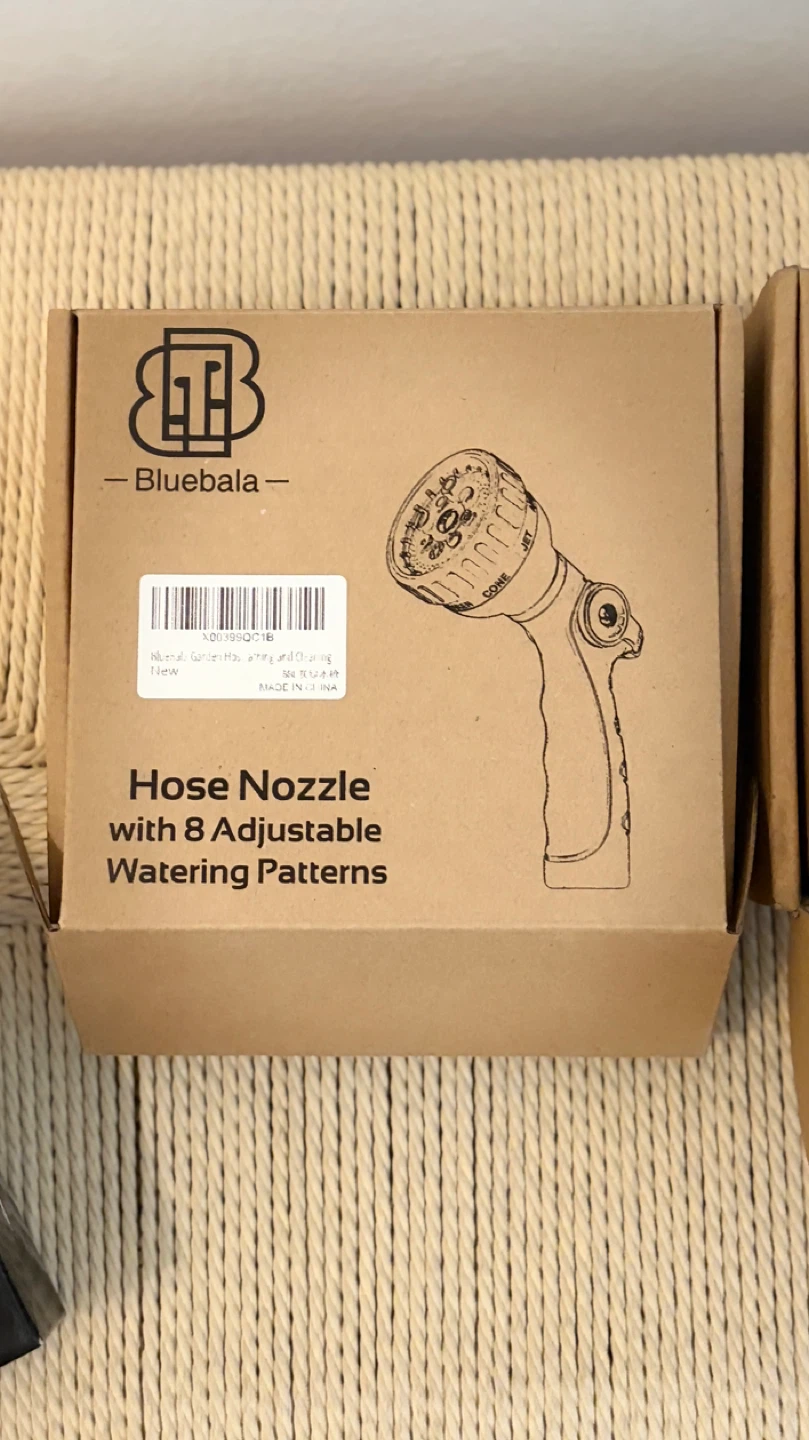 Bluebala Hose Nozzle with 8 Adjustable Watering Patterns
