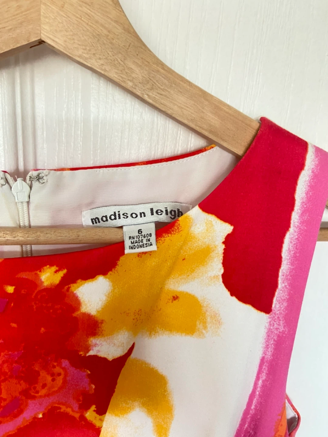 Madison Leigh Sleeveless Floral Print Dress Size 6 - photo 2