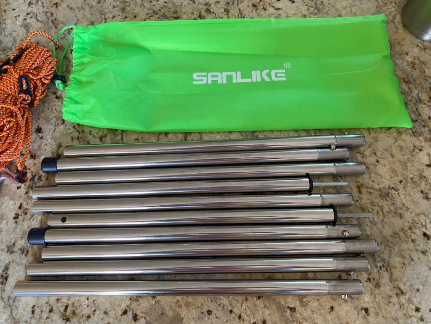 Brand new Unigear Camping Tarp + Sanlike Adjustable Poles Set - photo 5