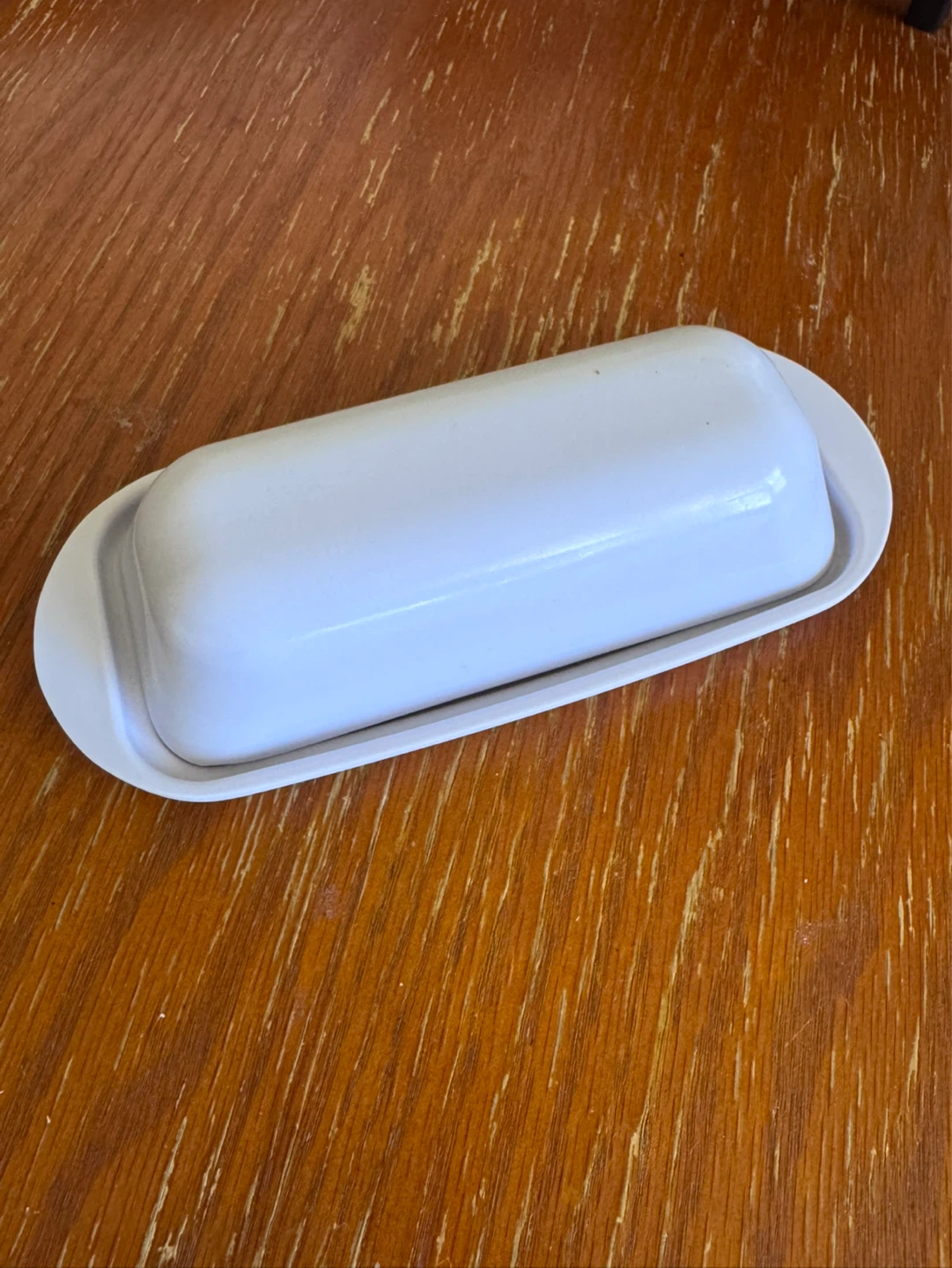 White Butter Dish