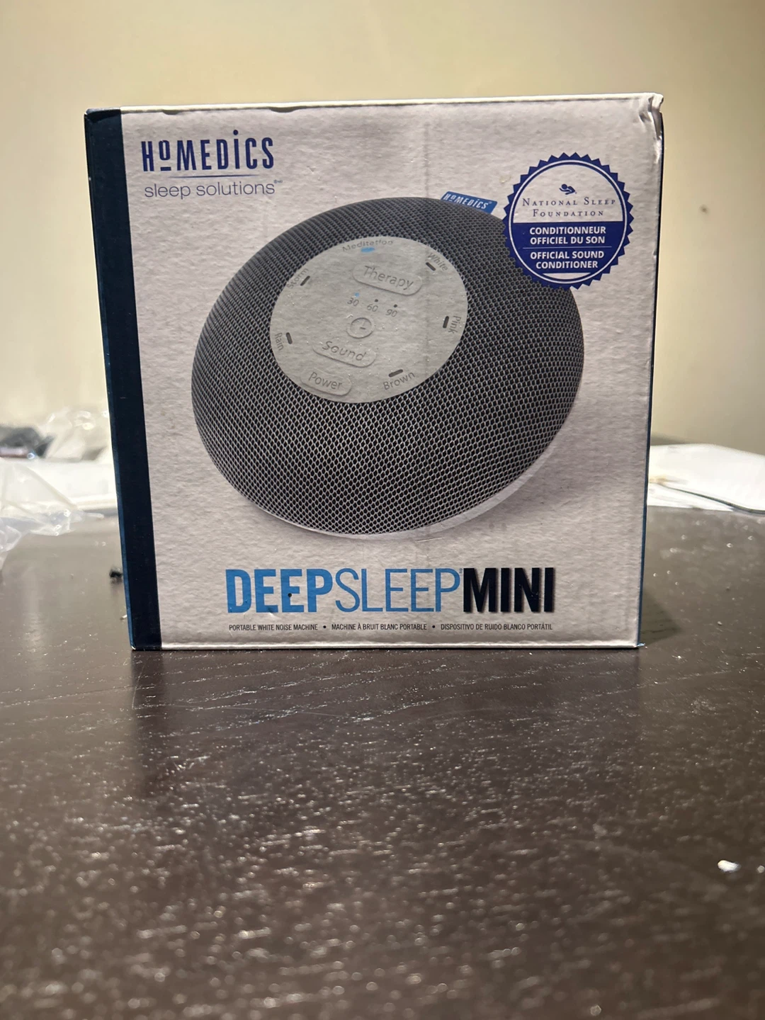 HoMedics DeepSleep Mini Portable White Noise Machine