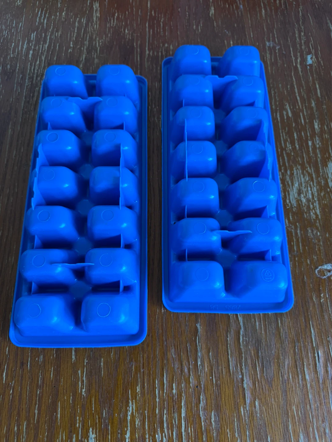 Two Blue Ice Cube Trays - photo 2