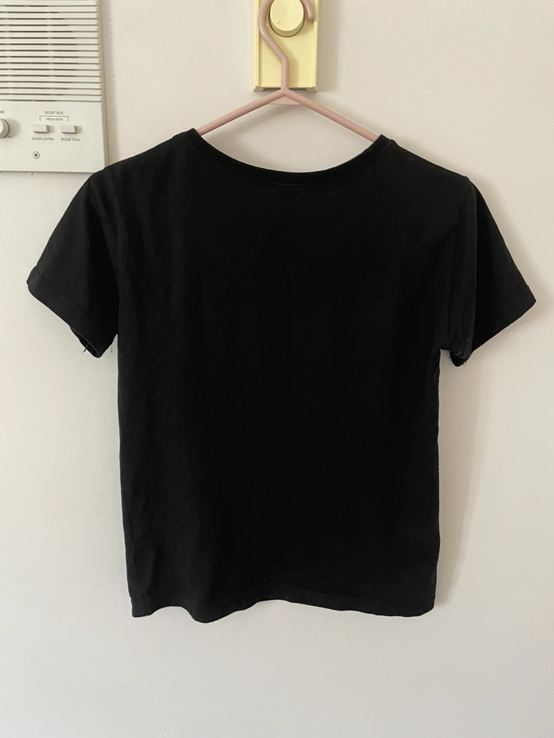 Black T-Shirt with No-Face graphic - photo 2