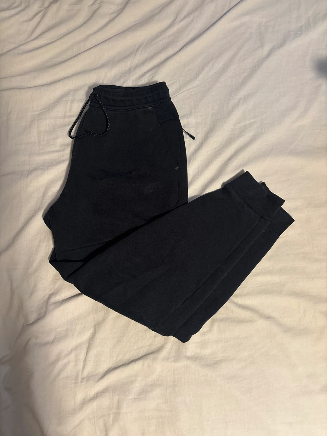 Nike Tech Fleece Joggers - Black - Medium